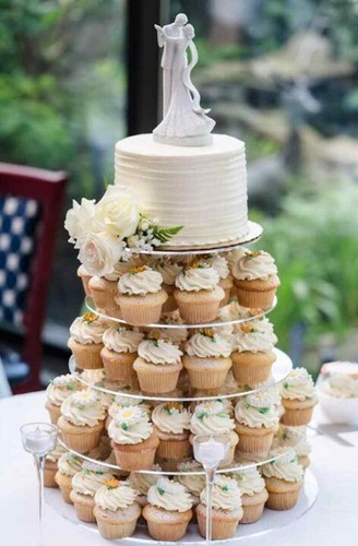 Cupcake and cake stand 5 - cake, 6,